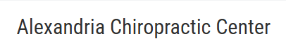 Alexandria Chiropractic Center