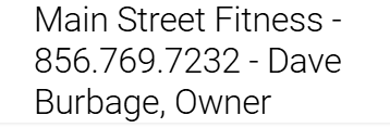 Main Street Gym