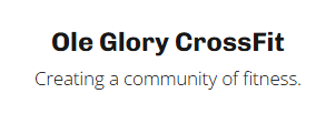 Ole Glory CrossFit