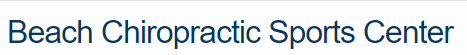 Beach Chiropractic Sports Center