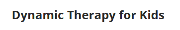 Dynamic Therapy For Kids